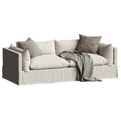 Four Hands Habitat Slipcovered Sofa