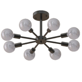 Sputnik Light Chandelier Semi Flush Mount