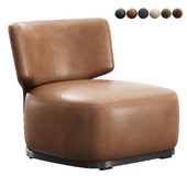 AMOENUS SOFT Leather armchair