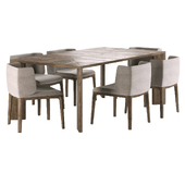 Chair FRAME, table CROSS. BINO HOME.