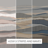 Creativille | Wallpapers | 25913 Stripes and Waves