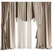 Silk and Cotton Curtain 035