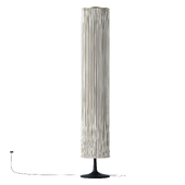 Floor lamp made of threads