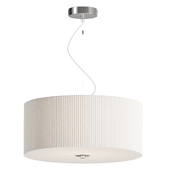 Fabric wall lamp Zaragoza Dar Lighting cream lampshade