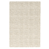 Wool Rug Beads Cream