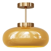 Meefad Semi recessed ceiling light
