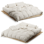 Bedding set crisp vanilla
