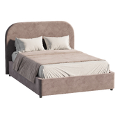 Hillsway Modern Curved Bed