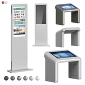 Interactive touch table and kiosk