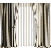 Silk and Cotton Curtain 038