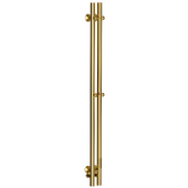 OM Electric heated towel rail EWRIKA Penelope X2 120, gold