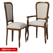 Wooden chair-armchair DESIRE 41-42