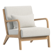 Accent chair scandinavian style
