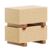 Modern Nightstand - Santa Fe