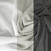 Terry cloth for towels. Three colors.