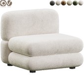 Brera Velour Smoke Chair