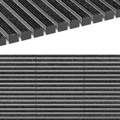 Dirt protection/technical mat/door mat City Textile, Alsagor