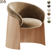 Ginger Wood Chair By Ondarreta