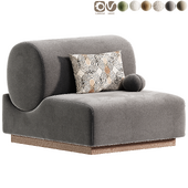 Nerone Armchair By Conte Casa