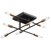 Jordy 8 Light Flush Mount