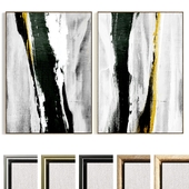 Plaster Two Photo Frame B-703