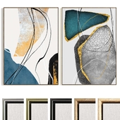 Plaster Two Photo Frame B-708