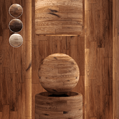 Timeless Oak Parquet Collection | PBR | 4K | Seamless
