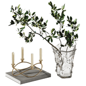 Decorative set with vase and candlestick_2