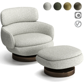 Minotti Vivienne Bergere Amchair