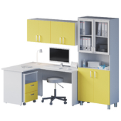 Medical furniture for doctor's office with decor