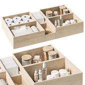 Filling for a bathroom drawer