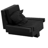 Zoumey Lounge Chair by Arno Declercq