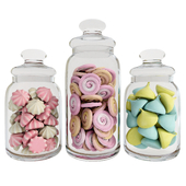 Meringue jars