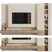 Tv wall set 01