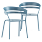 Ria Dining armchair and Dining armchair with woven rope by Fast - Chair ...