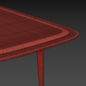 Big Bang Henge Red Nimbus - Table - 3D model