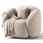 Brioche Twils Armchair - Arm chair - 3D model - photo 6