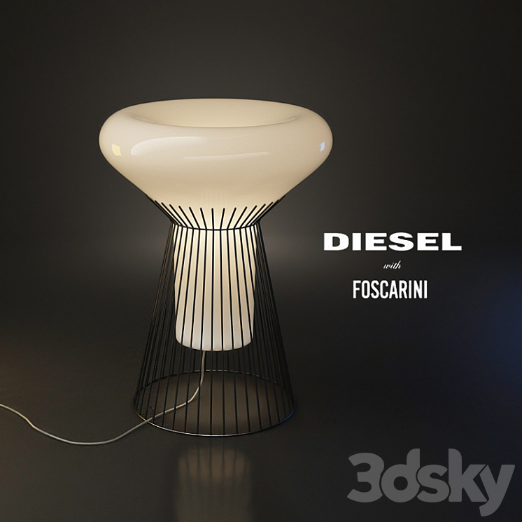 Diesel Table Lamp Diesel Metafisica - Table lamp - 3D model
