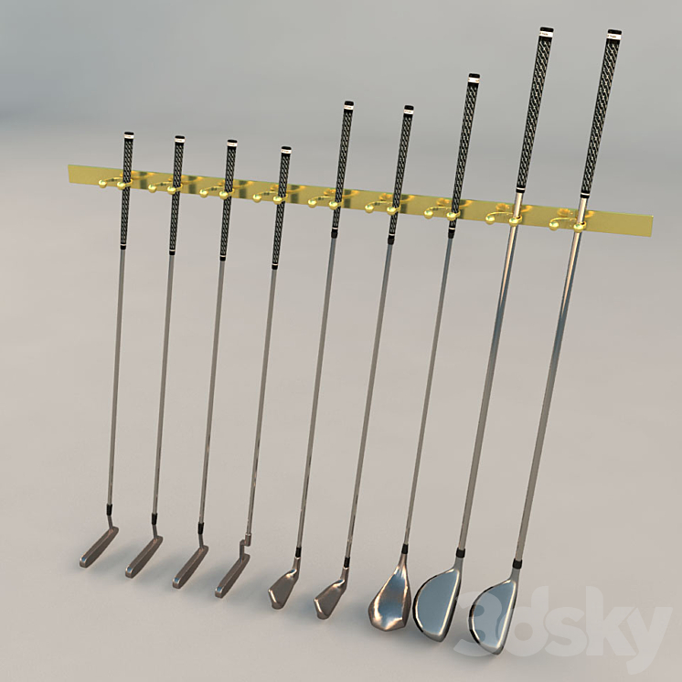 Module Golf Club Golf Club Set - Sports - 3D model