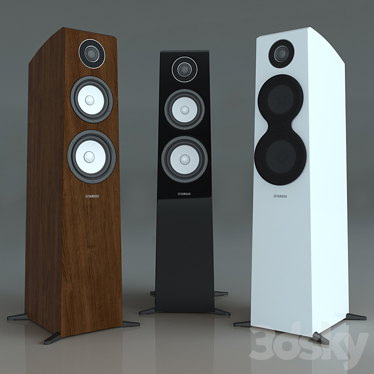 全国送料無料ギフト Yamaha NS-F700 - Audio tech - 3D model スピーカー・ウーファー