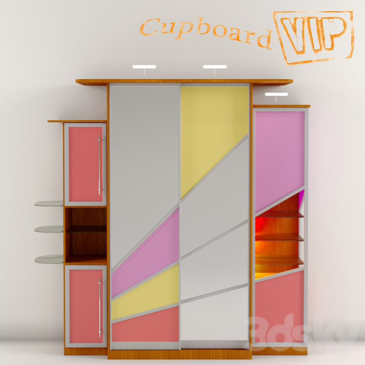 Vip Class Display Wardrobe VIP class - Wardrobe & Display cabinets - 3D model