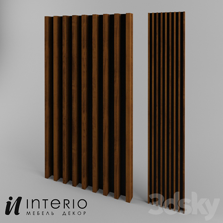 INTERIO-MEBEL Paneli P 3_0 - 3D panel - 3D model