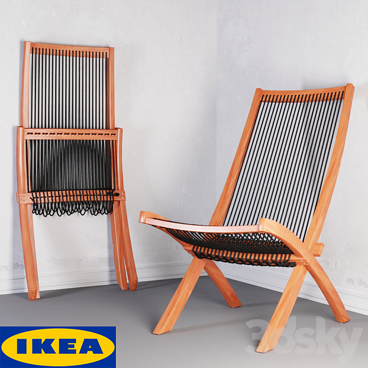 【12月スーパーSALE 15％OFF】 Ikea Brommo model 3D - Chair - その他
