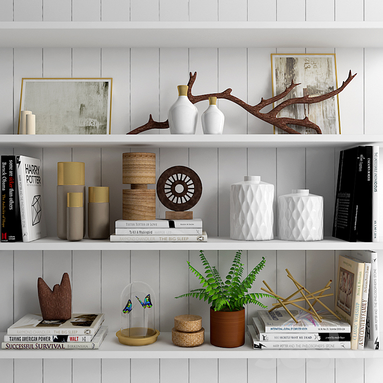 Decorative Set Vol 01 - Decorative set - 3D model