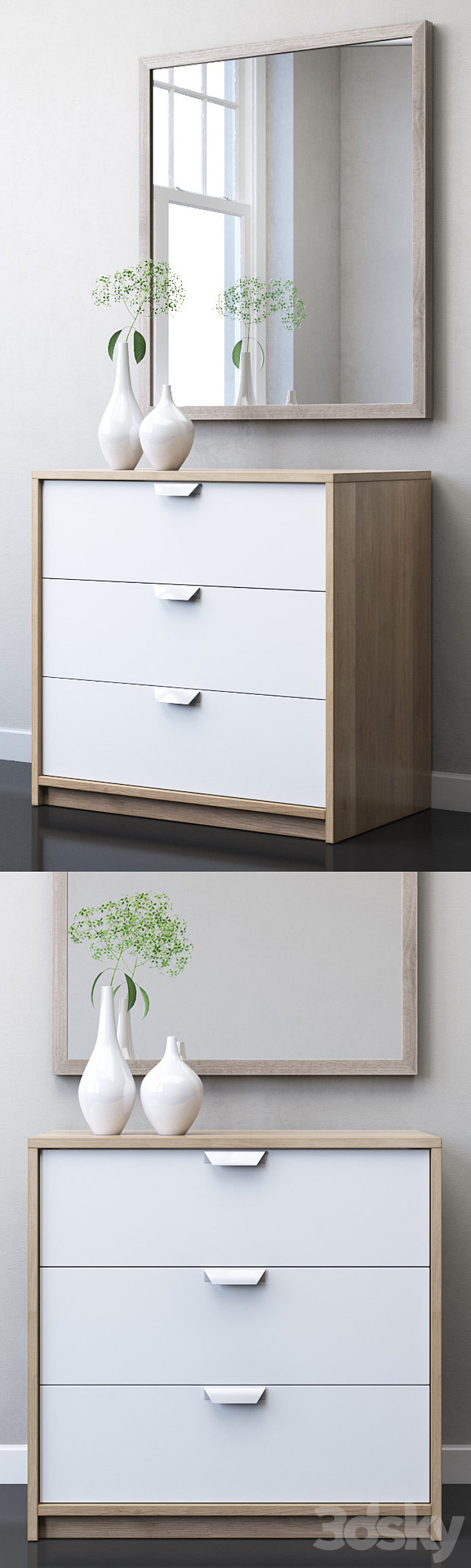 Askvoll chest of 3 drawers sale