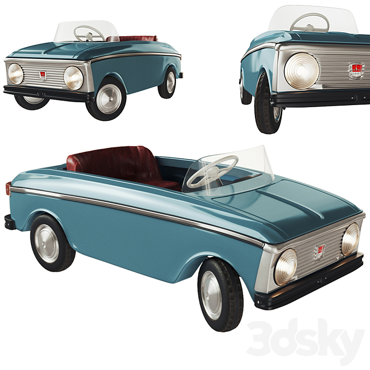 Moskvich pedal car new arrivals
