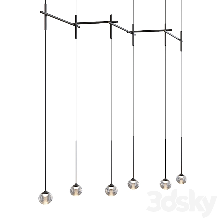 Vibia Algorithm 0830 - Pendant light - 3D model