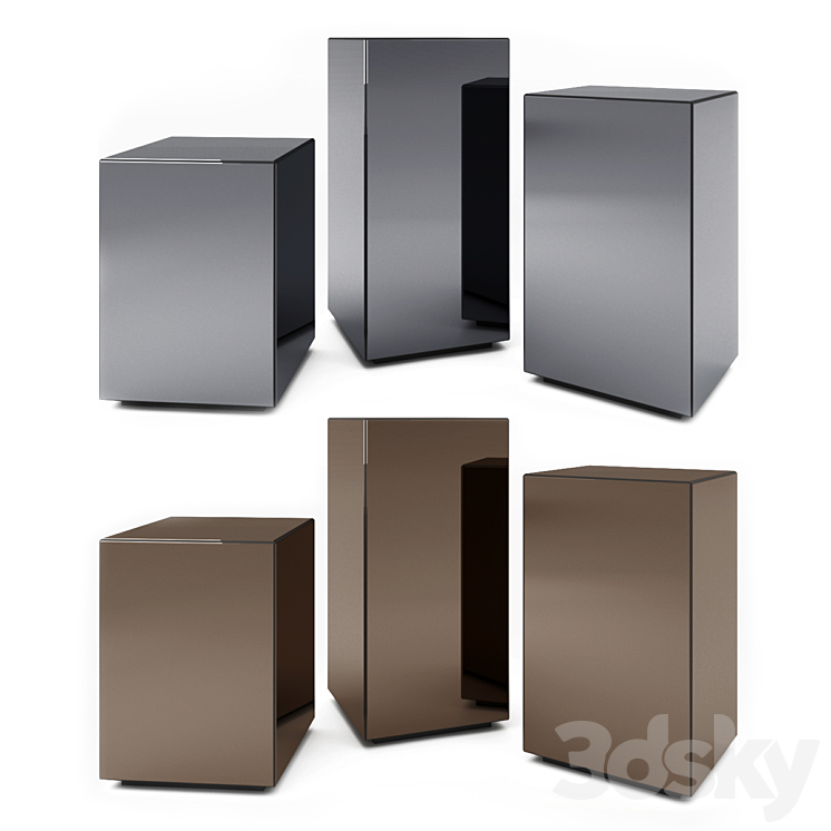 Block mirror table by BoConcept - Table - 3D model