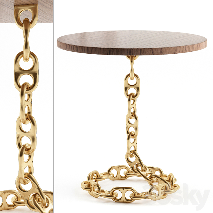 Chain table - Table - 3D model