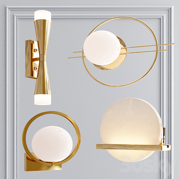WALL COLLECTION 3 - Wall light - 3D model